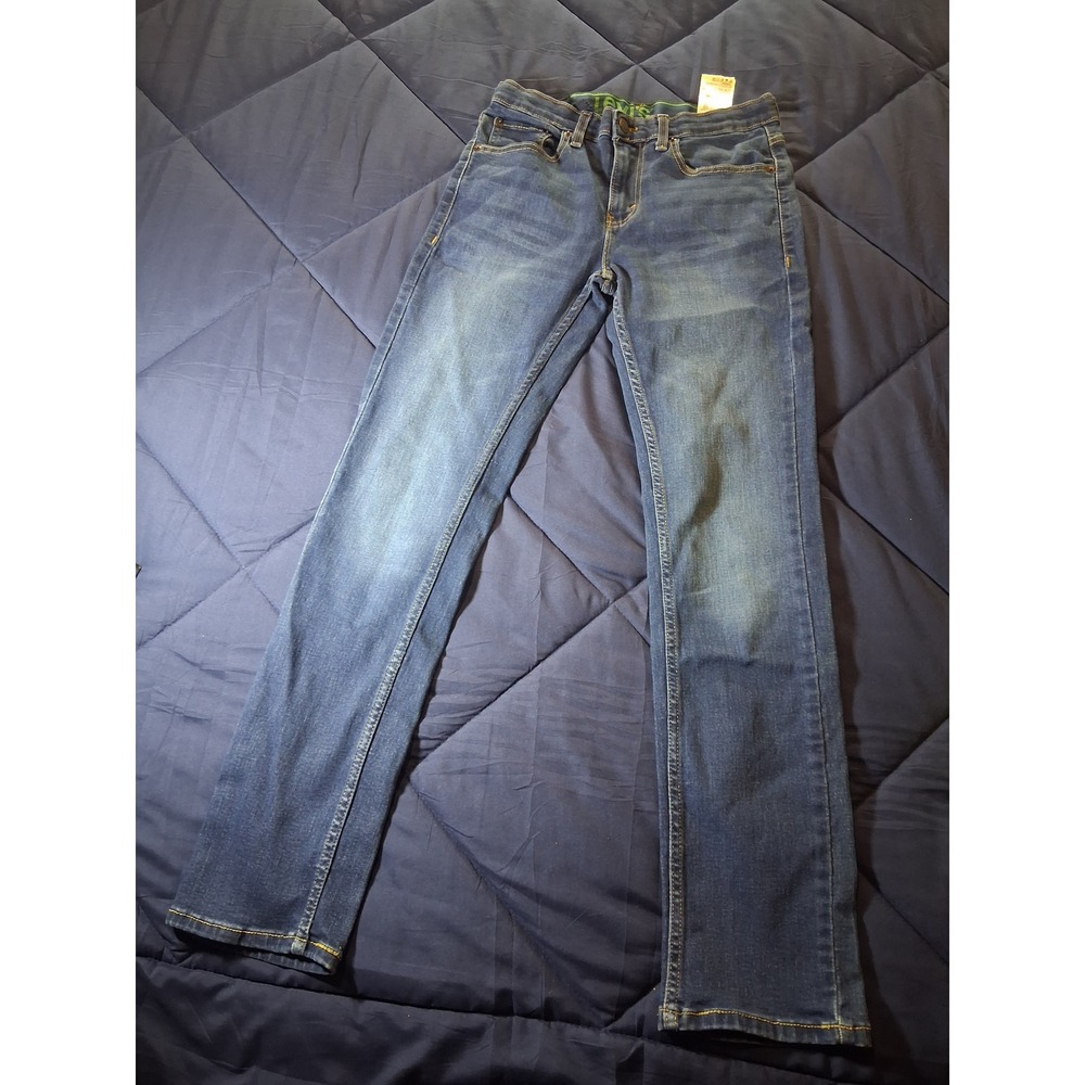 Levis 511 Slim Fit Jeans Medium‎ Wash Blue Denim 28x30 16 Reg